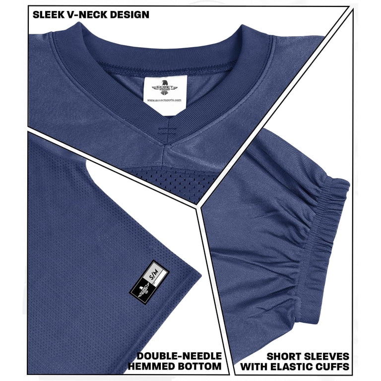 Exxact Sports Men's Football Practice Jersey - Pro-Style