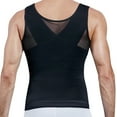 thumbnail image 6 of FITVALEN Men's Compression Shirt to Hide Gynecomastia Moobs Chest Slimming Body Shaper Undershirt, 6 of 8