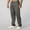 Green, variant on YLSDY Mens Casual Linen Pants Loose Fit Elastic Drawstring Waist Straight-Legs Summer Yoga Beach Long Pants Black 12
