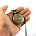 Double Roman Numerals Numbers Pocket Watch AntiTarnish Open Face Watch