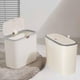 thumbnail image 1 of ¡Gran Oferta!, Bote de basura agrietado Bote de basura tipo empuje para cocina y baño del hogar Bote de basura para el hogar Akmoler, 1 of 9