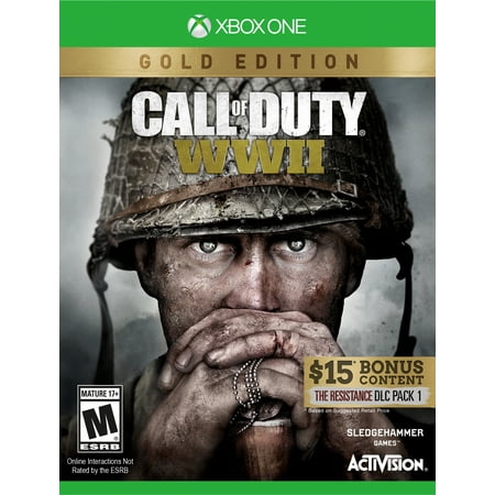 Call of Duty: WWII Gold Edition, Activision, Xbox One, (Best Rated Call Of Duty Game)
