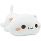 thumbnail image 1 of Cute Kitten Plush Toy Stuffed Animal Pet Kitty Soft Anime Cat Plush Pillow for Kids ( White , 13.7"), 1 of 5