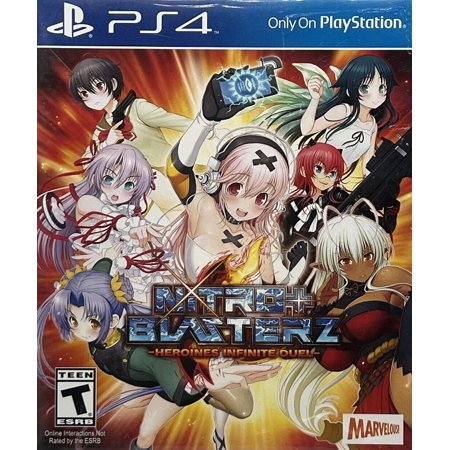 Restored Nitroplus Blasterz: Heroines Infinite Duel (PlayStation 4  2016) Fighting Game (Refurbished)