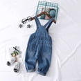 thumbnail image 2 of Mono Vaquero Lavado de Moda Para Niño y Niña,KIDSCOOL SPACE, Azul, 2-3 Años, 2 of 8