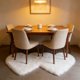 thumbnail image 5 of Heart Shape Fluffy Bathroom Rug Non-Slip Washable Carpet Mat for Bedroom Living Room Home Decor 1-Pack, 5 of 6