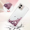 thumbnail image 4 of Case for Motorola Moto G Stylus 5G 2023 Case Glitter Cute Luxury Love Liquid Quicksand Soft TPU Girls Women Stylish Bumper Shockproof Protective Cover for Moto G Stylus 5G 2023 Rose Gold YB, 4 of 14