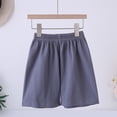 thumbnail image 4 of Dagugfen Athletic Shorts for Boys Girls 9" Inseam Elastic Waist Kids Shorts Lightweight Summer Outdoor Activewear Shorts 5-15 Years, 4 of 6