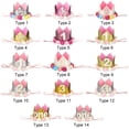 thumbnail image 2 of Head Band Hair Accessory Gender Reveal Baby Crown Happy Birthday Party Hats Prince/Princess Cap Christening TYPE 9, 2 of 8