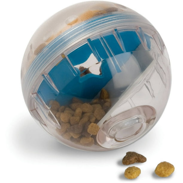 Pet Zone Interactive IQ Treat Ball 4" Dog Toy