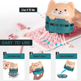 thumbnail image 4 of Compact Desk Vacuum Cleaner  Portable  USB Rechargeable  Cute Design  Perfect for Keyboard Cleaning  Cordless & 360º Rotatable  Ideal for Crumbs and Eraser Residue, 4 of 7