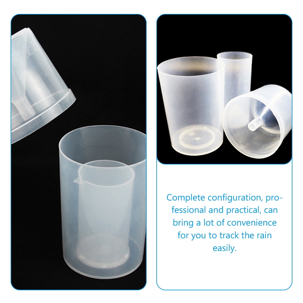 Rain Gauge Replacement Tube Garden Outdoor Plastic Gardening Tools Primary School Number