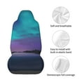 thumbnail image 3 of Lsque Night At Lake Aurora Pattern Car Seat Covers for Front Seats , Waterproof Seat Covers for Cars, Sporty Front Seat Covers,Car Seat Cover Protector Front Seats, 3 of 5