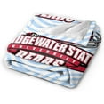 thumbnail image 2 of Bridgewater State University Fleece Blanket, Very Soft Microfiber Flannel Blanket for Couch Warm and Cozy for All Seasons, 2 of 6