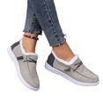 thumbnail image 4 of Willtoo Winter Flat Shoes Womens Round Toe Thick Sole Casual Loafers Warm Plush Lined Fuzzy Slip On Platform Shoes Non Slip Comfortable Walking Shoes, 4 of 5