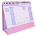 thumbnail image 3 of WORGEOUS Mini calendario de escritorio 2025, calendario de mesa pequeño, mini calendario diario, calendarios planificadores mensuales para uso en el hogar, oficina, escuela, negocios, 3 of 8