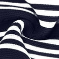 thumbnail image 4 of Henpk Summer Dresses for Women Striped T Shirt Dress Casual Midi Dress Short Sleeve Sundress with Pockets Casual Classic Knitted Shirt Striped Long Dress Fashionable Dress Blue XL, 4 of 5