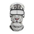 thumbnail image 1 of Capuche de Ski pour Visage d'Animal, Design Chat Chien, Polyester, Coupe-Vent, Respirant, Séchage Rapide pour Halloween Randonnée Sports en Plein Air, 1 of 4