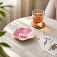 thumbnail image 3 of Mahjong Dice Dish 4X4X1 Inch Yellow Wavy Edge Ceramic Decorative Sculpted Piece Dnd Dice Holder for Family Game Night Table Decorations Small Trays Decorative Single Piece, 3 of 5