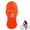Orange, variant on ZOELNIC 3 Holes Balaclava Ski Mask, Thin Three Holes Full Face Mask for Motorcycle Bike Hunting Cycling Cap Ski Orange