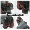 thumbnail image 5 of unbranded Escultura De Elefante En Piedra Multicolor Para Regalos Y Especial, 5 of 5