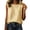 Yellow, variant on Womens Tops Trendy Relaxed Button Front Lightweight Ribbed Tops for Women,Green,L