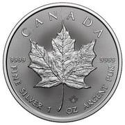 2025 1 oz Canadian Silver Maple Leaf Coin BU