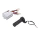 thumbnail image 3 of Controlador cepillado del motor 24 V 500 W Controlador cepillado de bajo ruido con empuñadura giratoria Carcasa de ranura de goma de aleación de aluminio para scooters de, 3 of 8