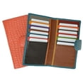 thumbnail image 4 of Slim Credit Card Holder New Fashion Croco Embossed Design with Snap Closure 118-268 (C), 4 of 19