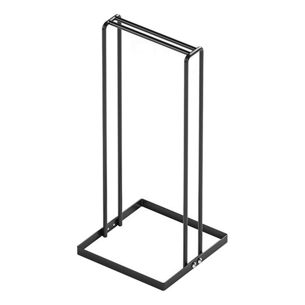 Perchero de almacenamiento para colgar ropa, soporte para ahorro de espacio, estante para toallas de baño, colgador resistente, apilador, soporte para 17cmx17cmx40.2cm mayimx Apilador organizador de perchas