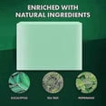 thumbnail image 4 of 100% Pure Peppermint Soap, Face & Body Soap, Moisturizing and Refreshing Handmade Soap for Bathing, 4PCS Gentle Cleansing Soap For Men And Women, 4 of 5