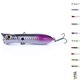 thumbnail image 4 of Toystoory 1 uds/10 Uds 8cm señuelos de pesca Popper plástico Artificial 3D cebo de pez anzuelo de simulación cebo de mar Pescar No.10, 4 of 6