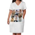thumbnail image 3 of Vestido holgado con bolsillos del zodiaco Aries de Jung Hae In Collage, vestidos elegantes de tallas grandes, vestidos de verano para mujer, 3 of 7
