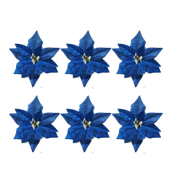 Christmas Flowers Christmas Tree Decorations Fabric Simulation Flowers