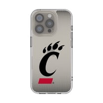 Cincinnati Bearcats Linen Logo iPhone Clear Case