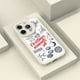 thumbnail image 4 of Eleva el estilo de tu iPhone con una funda de silicona TPU con estampado de dibujos animados minimalista y vibrante, 4 of 4
