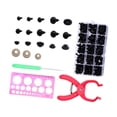 thumbnail image 4 of segolike Outil pour Il de Poupée au Crochet Professionnel pour Faire des Peluches Amigurumi Rouge, 4 of 9