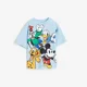 thumbnail image 2 of Camiseta blanca informal de manga corta para niños, camisetas con estampado de Mickey Mouse, Tops de cuello redondo, ropa de verano, disfraz de marca Disney, 2 of 3