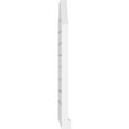 thumbnail image 3 of 12"W x 40"H Octagonal Top Surface Mount PVC Gable Vent: Functional, w/ 2"W x 2"P Brickmould Sill Frame, 3 of 13