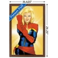 thumbnail image 3 of Marvel Cinematic Universe - Captain Marvel - Glove Wall Poster, 14.725" x 22.375", Framed, 3 of 5