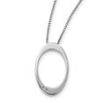 thumbnail image 1 of SS White Ice .015ct. Diamond Necklace 18 Inch, 1 of 3