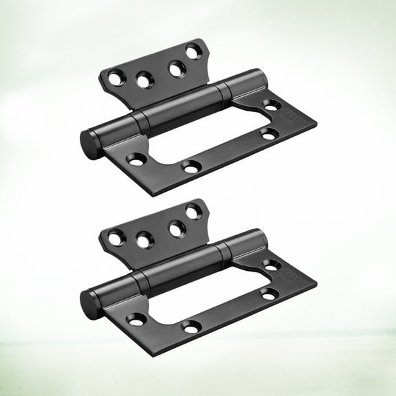 HEANUJJ 2pcs Thickened Anti-Rust Door Hinges for Home Use, Smooth , Metal, 4.1 x 2 x 0.4 inches