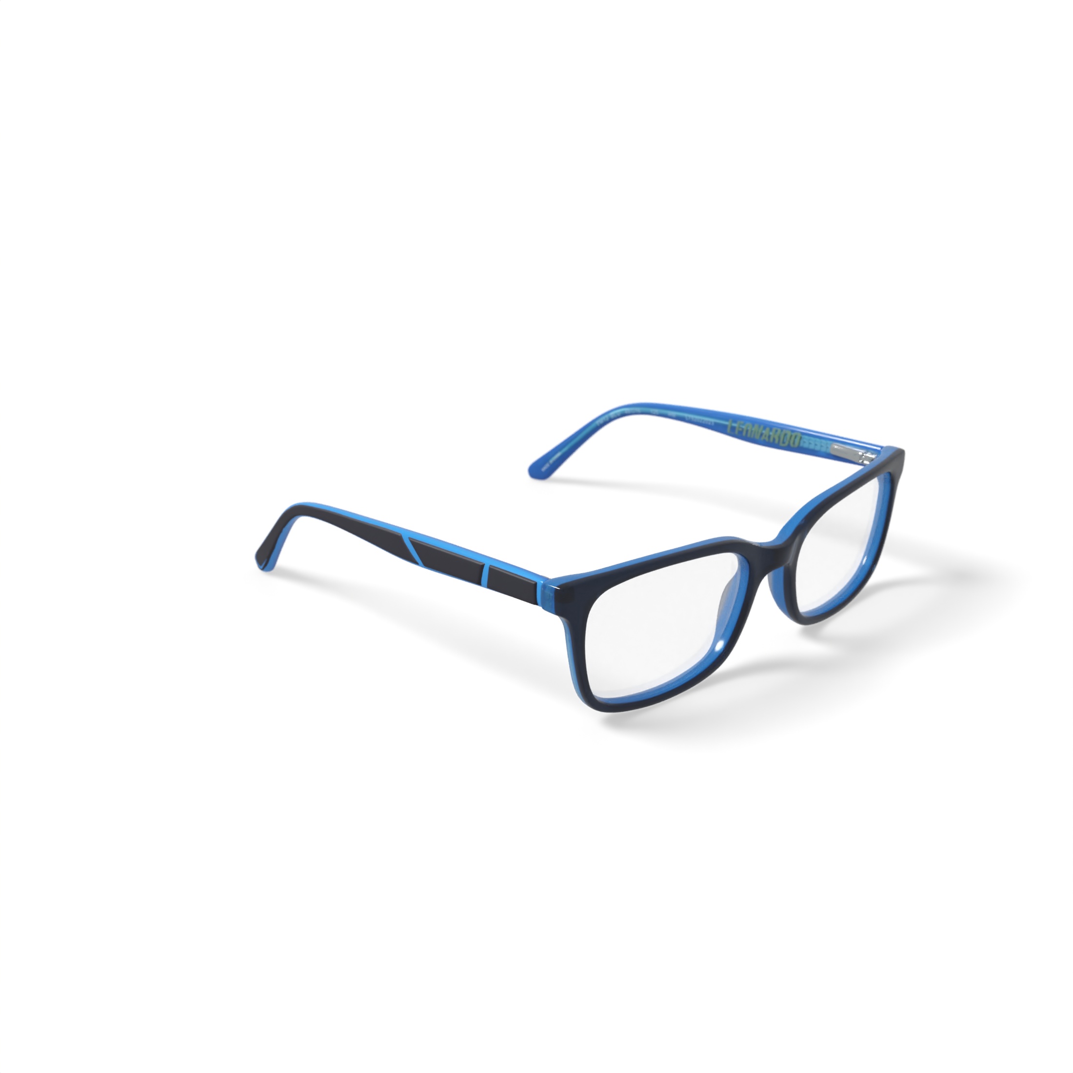Teenage Mutant Ninja Turtles Youth TM12 Square Prescription Eyeglasses with Case, Blue
