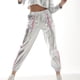 thumbnail image 2 of WILLBEST Pantalones Casuales para Mujer, de Cuero Sintético Negro, Cintura Alta, Rectos, Pierna Ancha, Estilo Punk, para Un Estilo y Comodidad Diarios. Extra Grande, 2 of 5