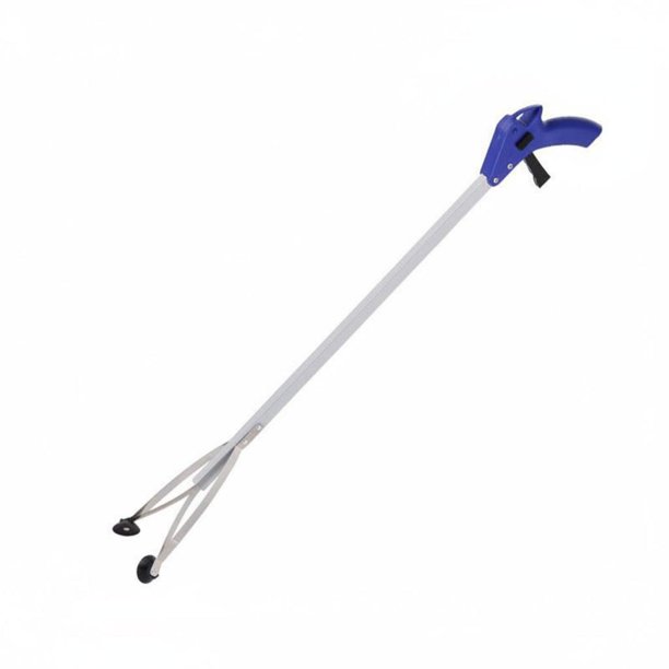 Recolector De Basura De Acero Inoxidable, Pinza Para Basura De Aleación De Aluminio Para Limpieza Exterior, Trabajos De Jardinería, 83 Cm, Aluminio. Aluminio de 83 cm