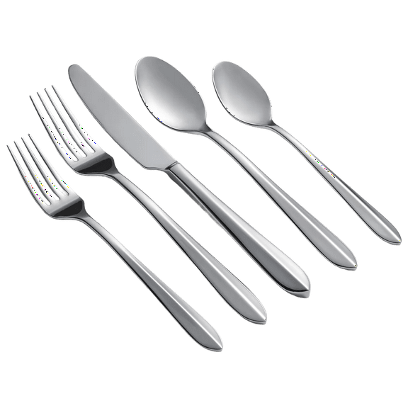 Cambridge Studio 3B Orly 45-Piece 18/10 Flatware Set