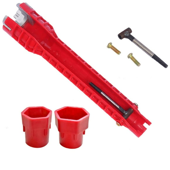 and Sink Installer Tool Maintenance Tool Plumbers Wrench for Plumbers 8 In 1