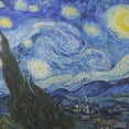 thumbnail image 2 of La Noche Estrellada Van Gogh En Lienzo Canvas 50x70, 2 of 4