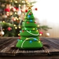 thumbnail image 6 of Antqov Football Christmas Tree, 6" Christmas Tree with LED light for Table Decorations, Xmas Football Tree Figurines for Christmas Home Holiday Party Gift Decorations, 6 of 6