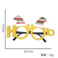 thumbnail image 1 of Decoraciones navideñas, juguetes para niños y adultos, gafas de asta de muñeco de nieve de Papá Noel, gafas decoradas de Navidad para vacaciones, 1 of 4